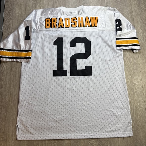 Players of the century designed by Jeff Hamilton Other - Terry Bradshaw Steelers Jersey Limited Edition Players Century White 3XL 56 Rare